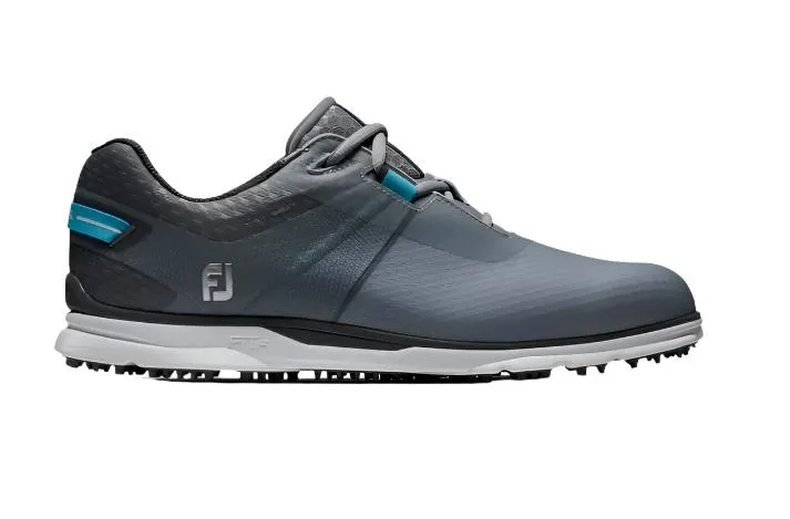 FootJoy Mens Pro/SL Sport Golf Shoes Grey/Reef Blue