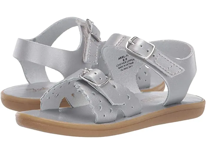 Footmates Sandal (Ariel) Pink, White, Gold, Silver