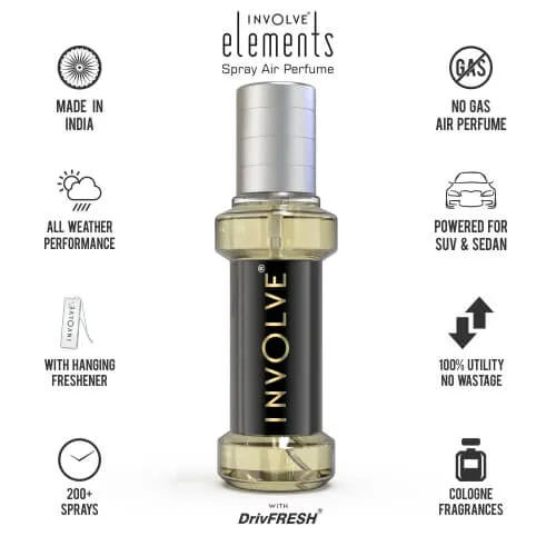 Involve® Elements - Aqua : Spray Air Perfume