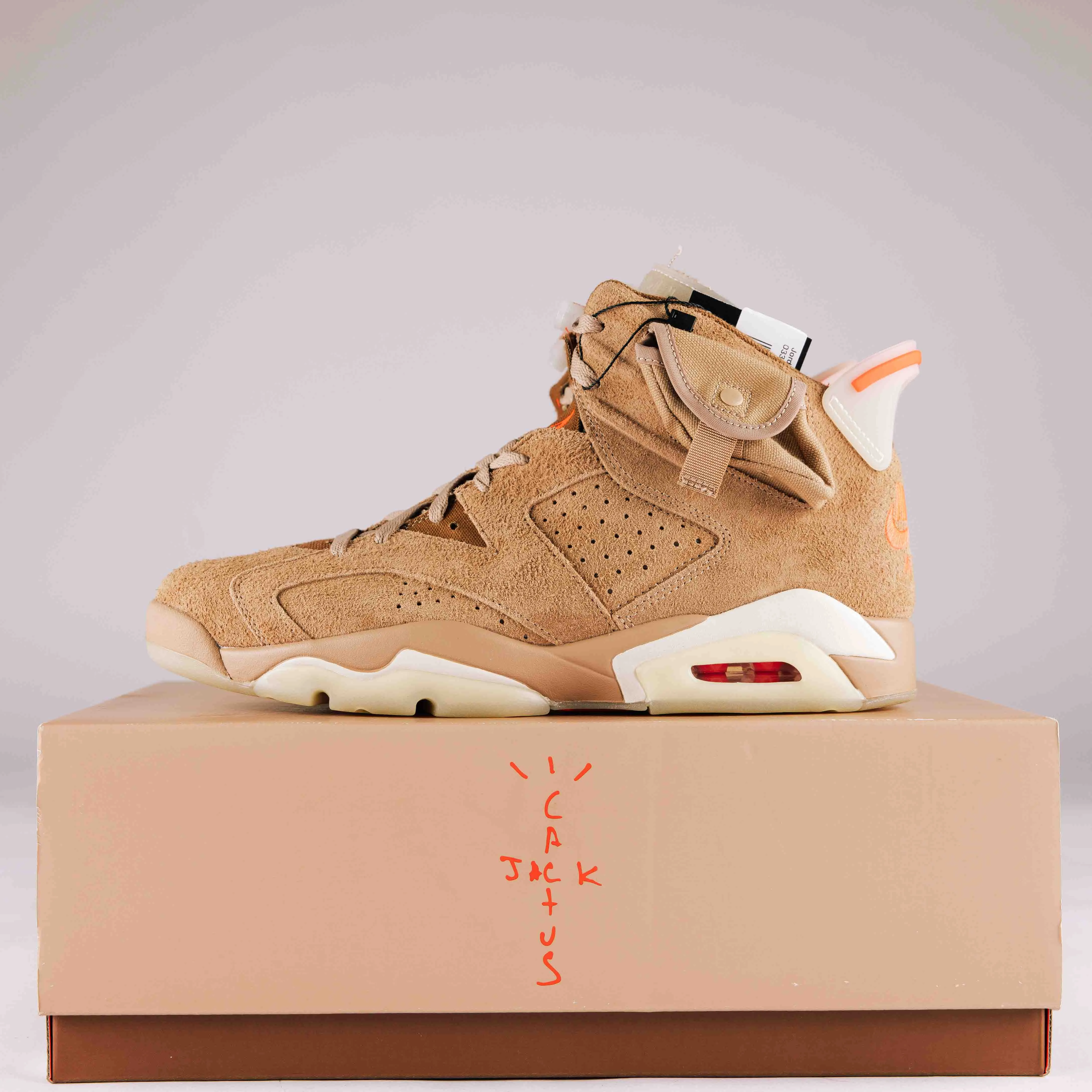 Jordan 6 Retro Travis Scott British Khaki - Used - 0334