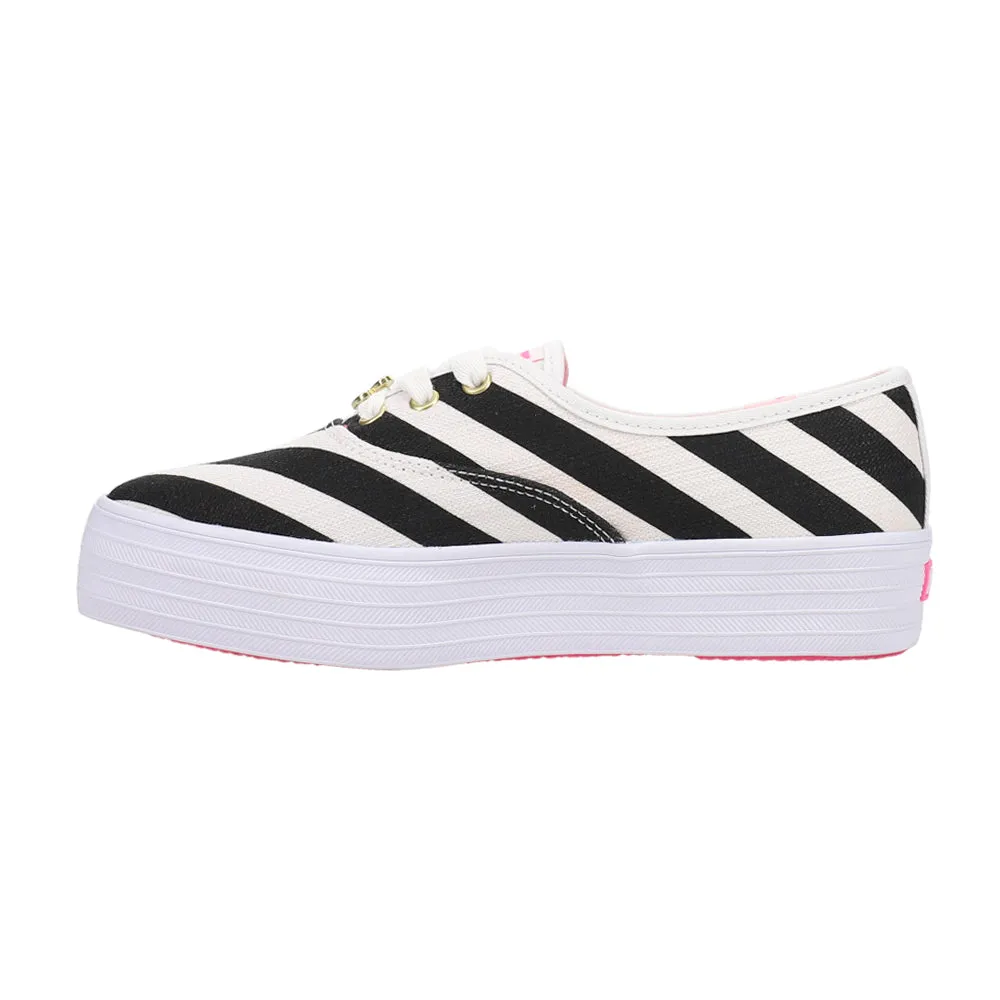 Keds x Barbie Point Striped Canvas Platform Sneakers