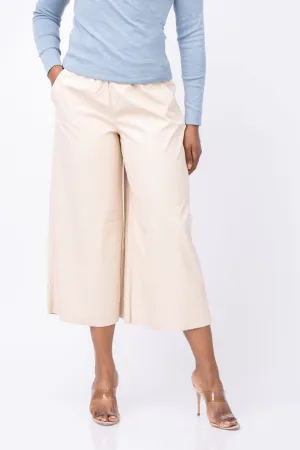 Lilla P Pull On Culotte in Putty