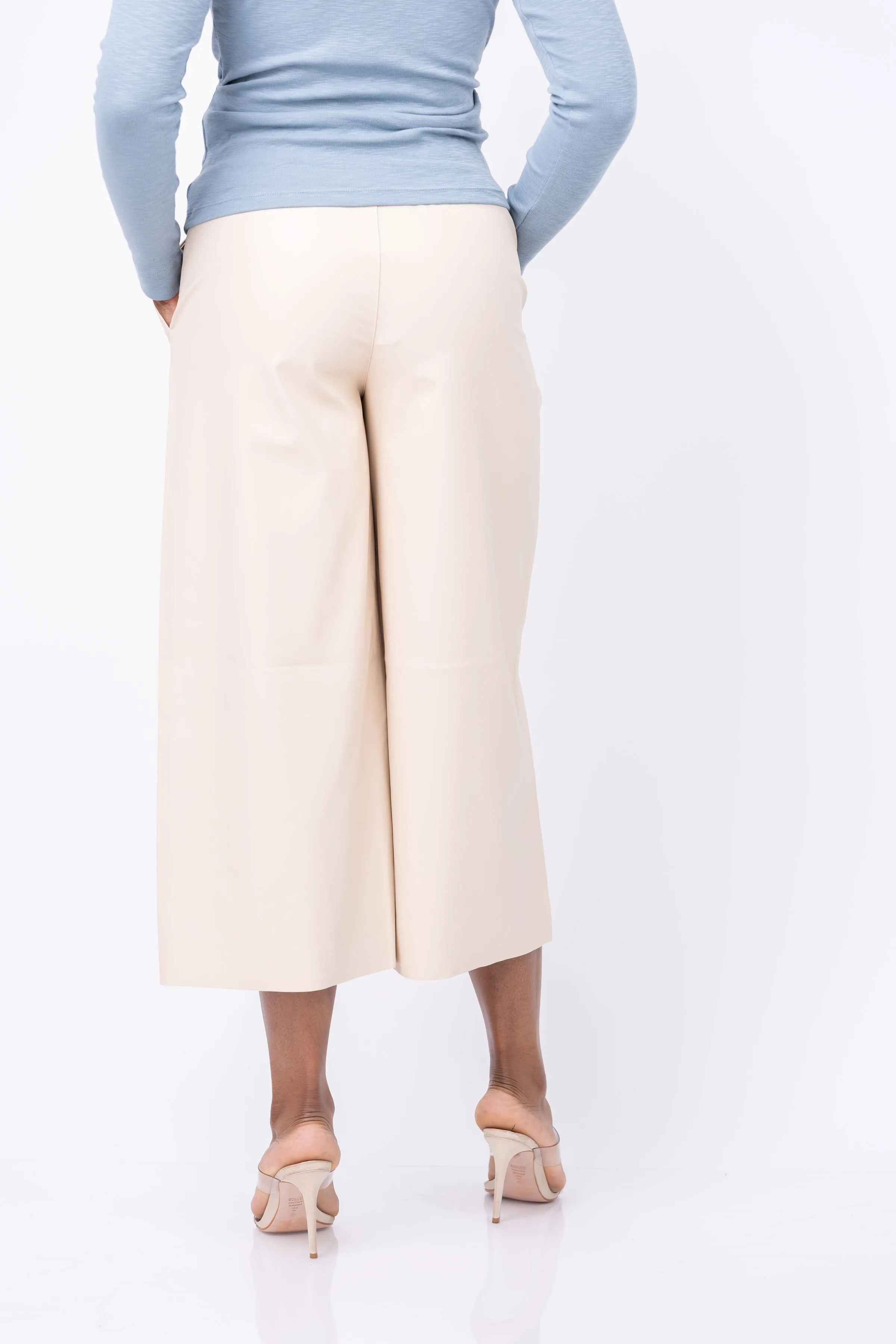 Lilla P Pull On Culotte in Putty