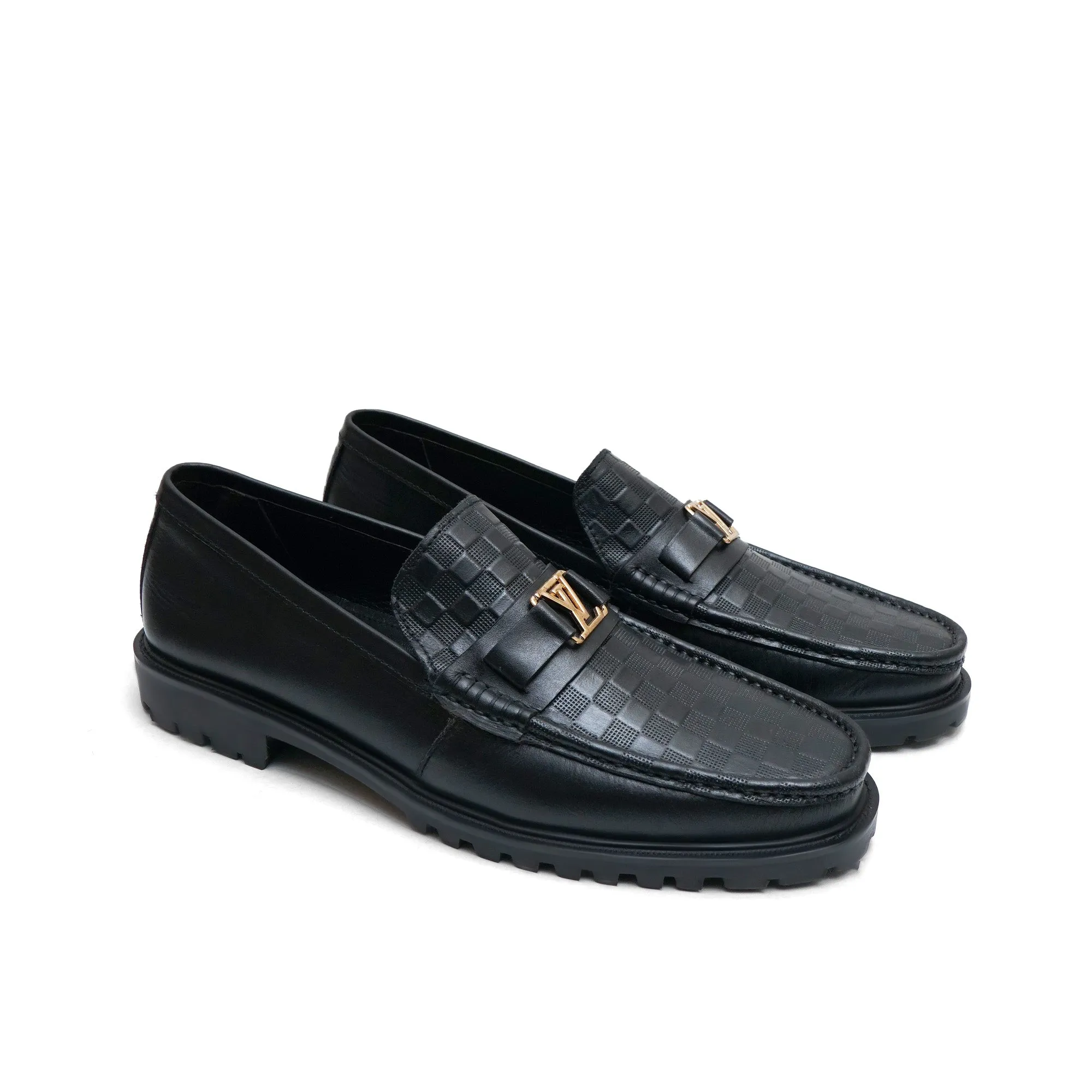 LS PURE LEATHER Cavalor CHUNKY LOAFERS LS-111