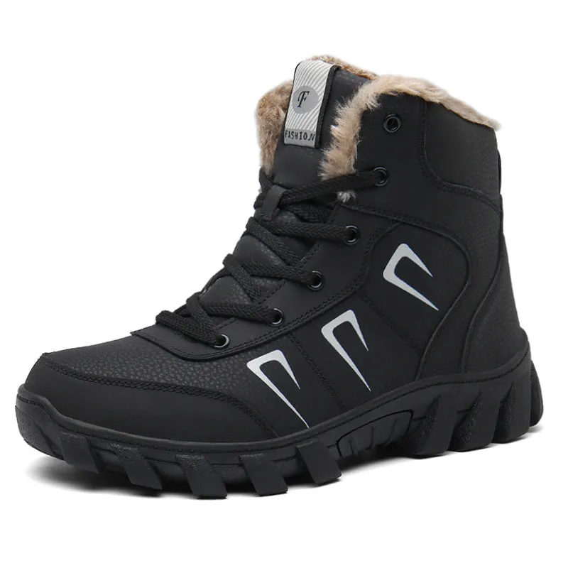 Men's Boots Men's Shoes Winter plus Size Outdoor Cotton Boots Shoes