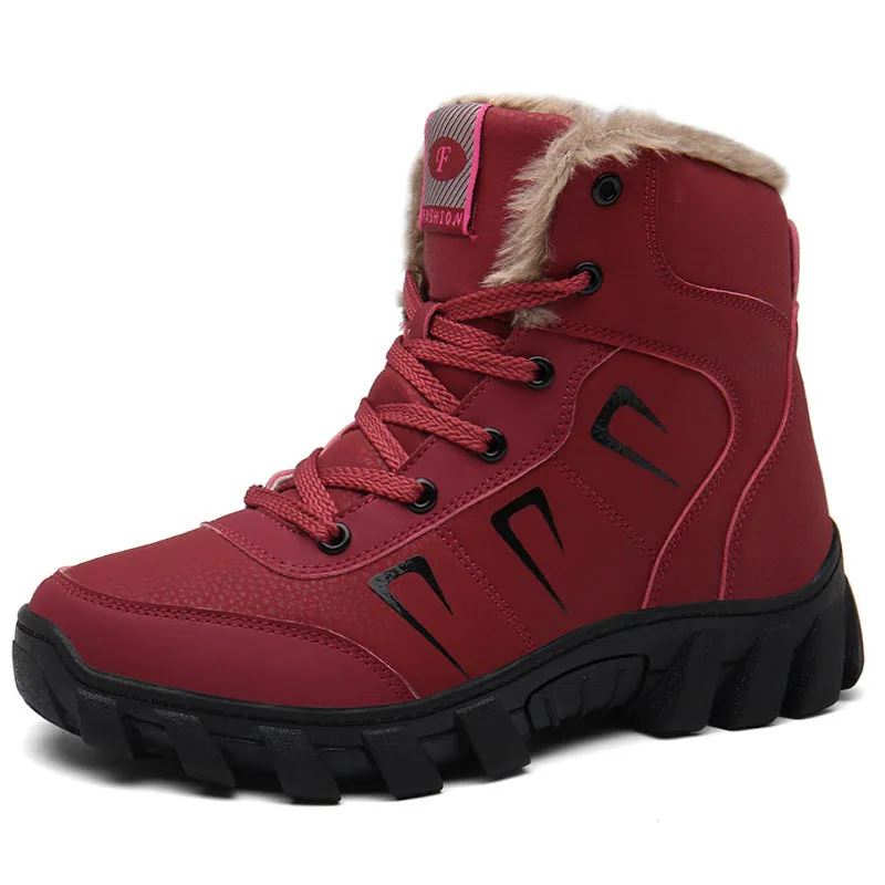 Men's Boots Men's Shoes Winter plus Size Outdoor Cotton Boots Shoes