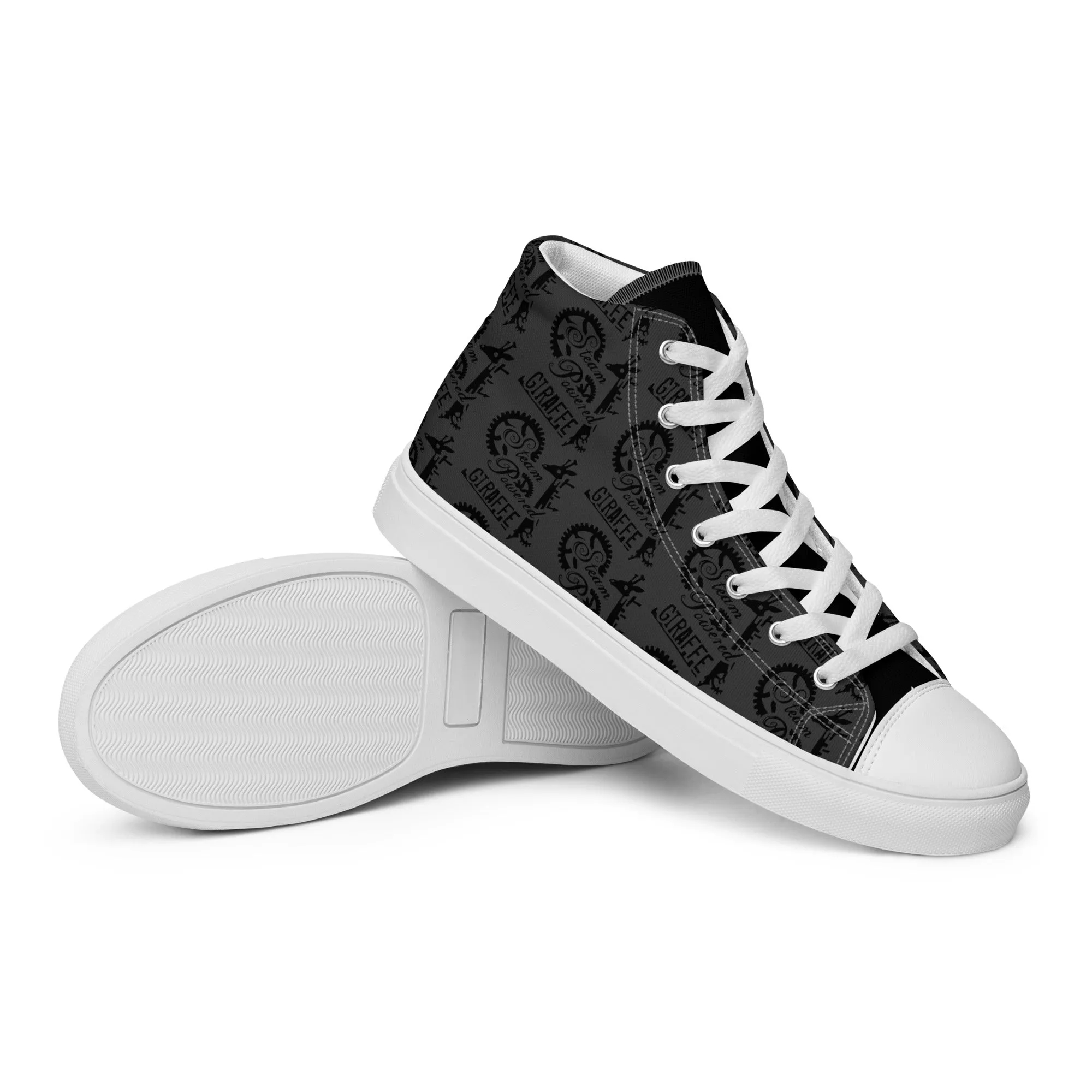 Men’s Dark Grey SPG Logo High Top Shoes