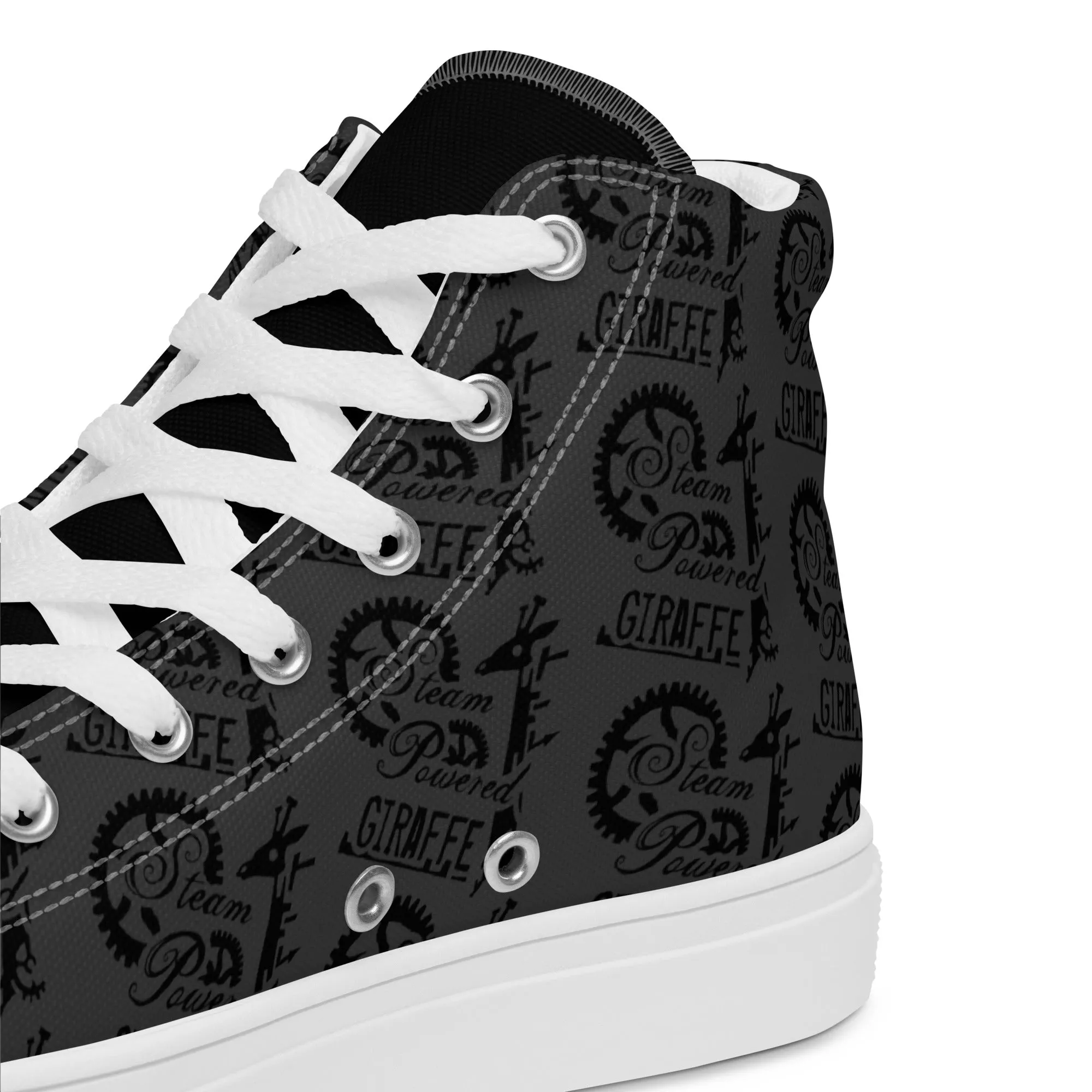 Men’s Dark Grey SPG Logo High Top Shoes