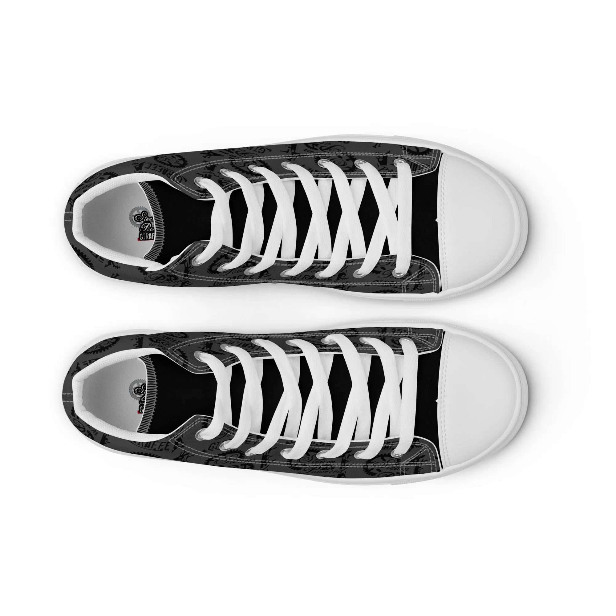 Men’s Dark Grey SPG Logo High Top Shoes