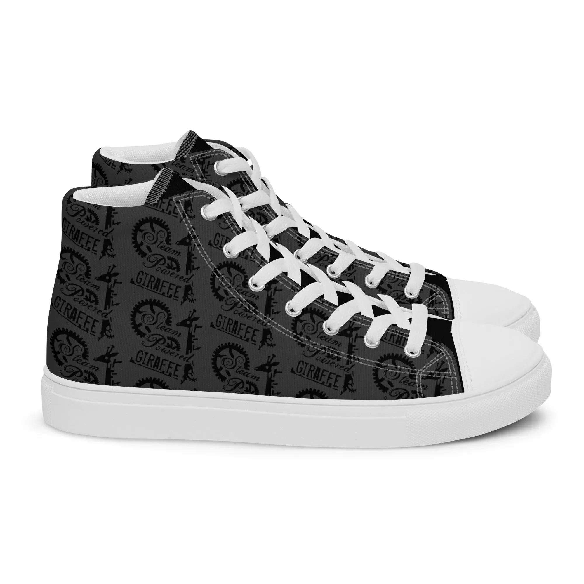 Men’s Dark Grey SPG Logo High Top Shoes