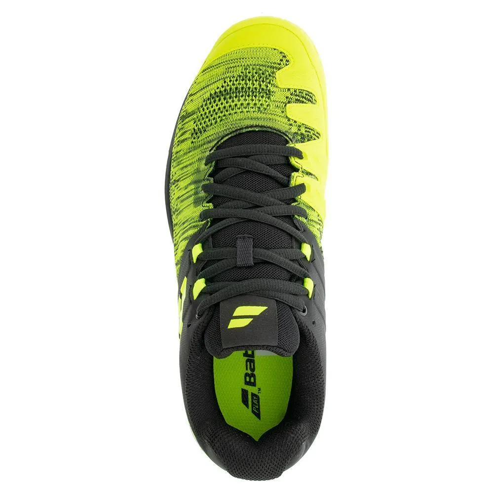 Men's Propulse Blast Black and Fluo Aero Tennis Shoes