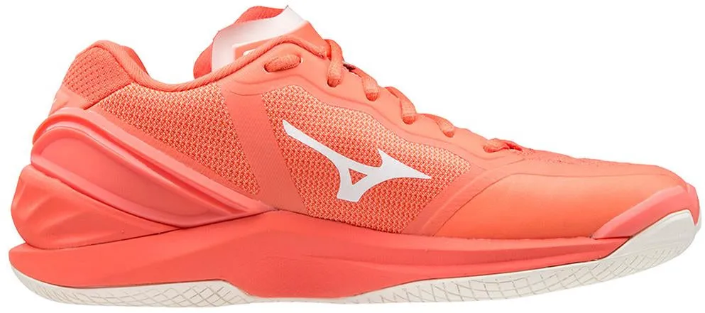 Mizuno Wave Stealth Neo Womens Netball Shoes - Orange