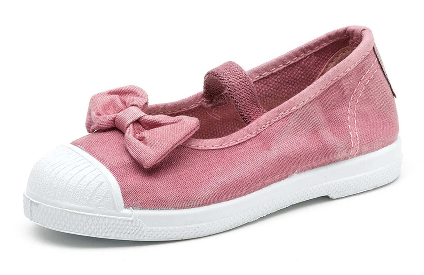 Natural World Eco: Kids Mary Jane Bow Shoes - Pink