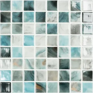 Nature Air Force, 1.5" x 1.5" - Glass Tile