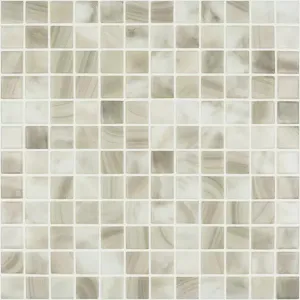 Nature Matte Sea Salt, 1" x 1" - Glass Tile