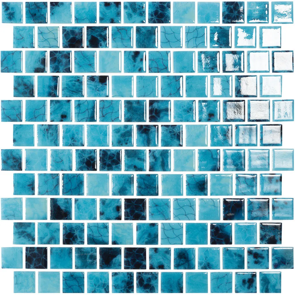 Nature Olympic, 1" x 1" Brick - Glass Tile