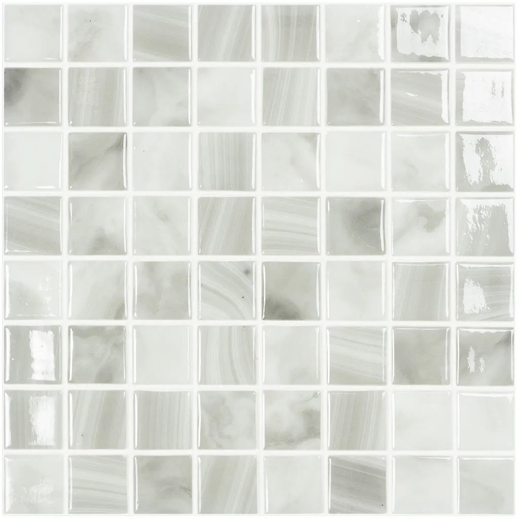 Nature Pearl, 1.5" x 1.5" - Glass Tile