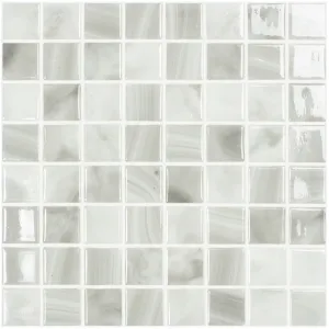 Nature Pearl, 1.5" x 1.5" - Glass Tile