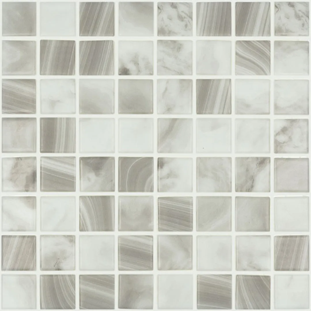 Nature Pearl Matte, 1.5" x 1.5" - Glass Tile