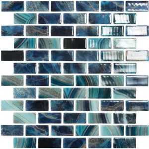 Nature Royal, 1" x 2" - Glass Tile