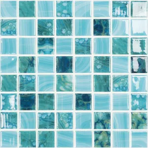 Nature Sky, 1.5" x 1.5" - Glass Tile