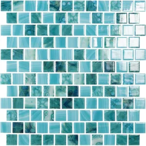 Nature Sky, 1" x 1" Brick - Glass Tile