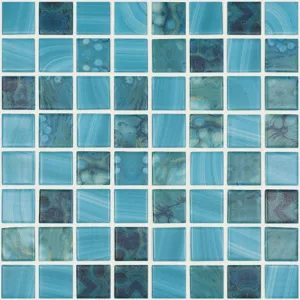 Nature Sky Matte, 1.5" x 1.5" - Glass Tile