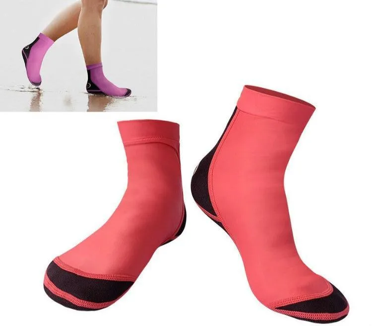 Neoprene & Nylon 1.5mm Anti-Slip Snorkeling and Diving Socks for All Water Activities