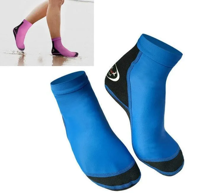 Neoprene & Nylon 1.5mm Anti-Slip Snorkeling and Diving Socks for All Water Activities