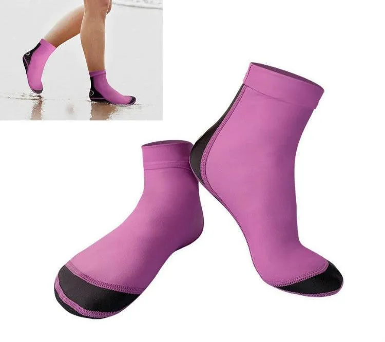 Neoprene & Nylon 1.5mm Anti-Slip Snorkeling and Diving Socks for All Water Activities