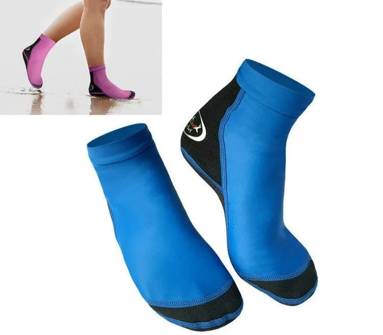 Neoprene & Nylon 1.5mm Anti-Slip Snorkeling and Diving Socks for All Water Activities