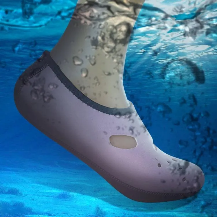 Neoprene Anti-Slip Swimming and Diving Socks - Warm, Breathable Beach Footwear (Size: XXL - 44)