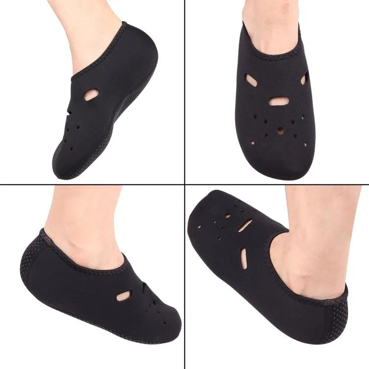 Neoprene Anti-Slip Swimming and Diving Socks - Warm, Breathable Beach Footwear (Size: XXL - 44)