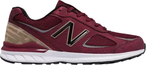 New Balance 770v2 Made In USA 'Red Heather' Sneakers, Red