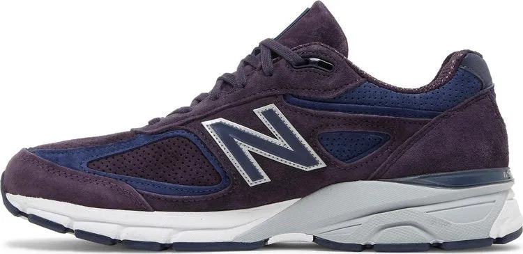 New Balance 990v4 Made In USA 'Purple' Sneakers, Purple