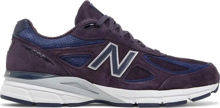 New Balance 990v4 Made In USA 'Purple' Sneakers, Purple