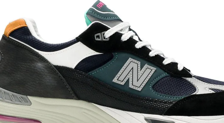 New Balance 991 Made in England 'Black Blue' Sneakers, Black