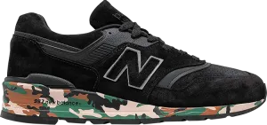 New Balance 997 Made In USA 'Military Pack' Sneakers, Black