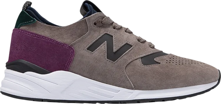 New Balance 999 Made in USA 'Grey Purple' sneakers, gray