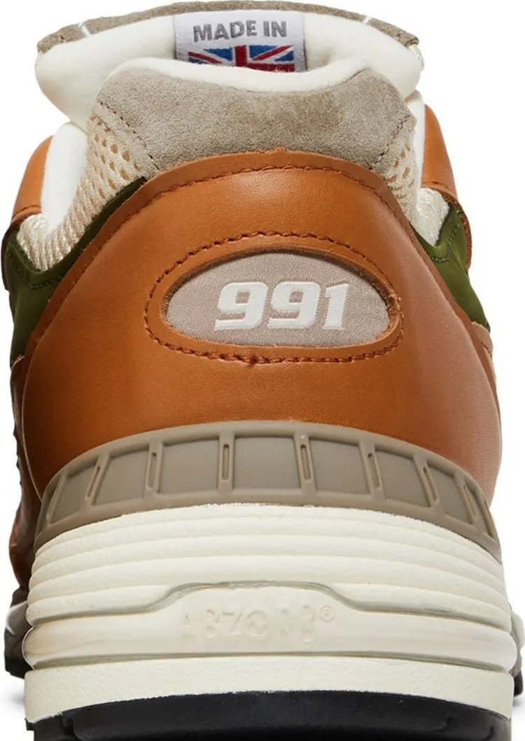 New Balance Aimé Leon Dore x 991 Made in England 'Tan' Sneakers, Tan