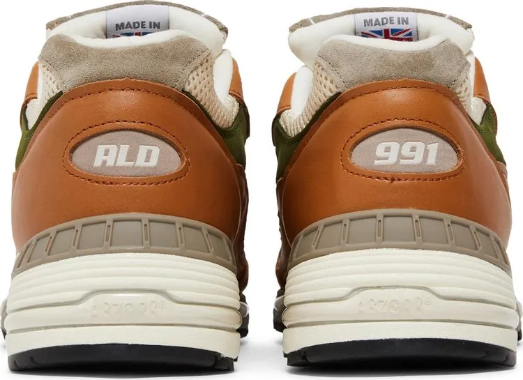 New Balance Aimé Leon Dore x 991 Made in England 'Tan' Sneakers, Tan