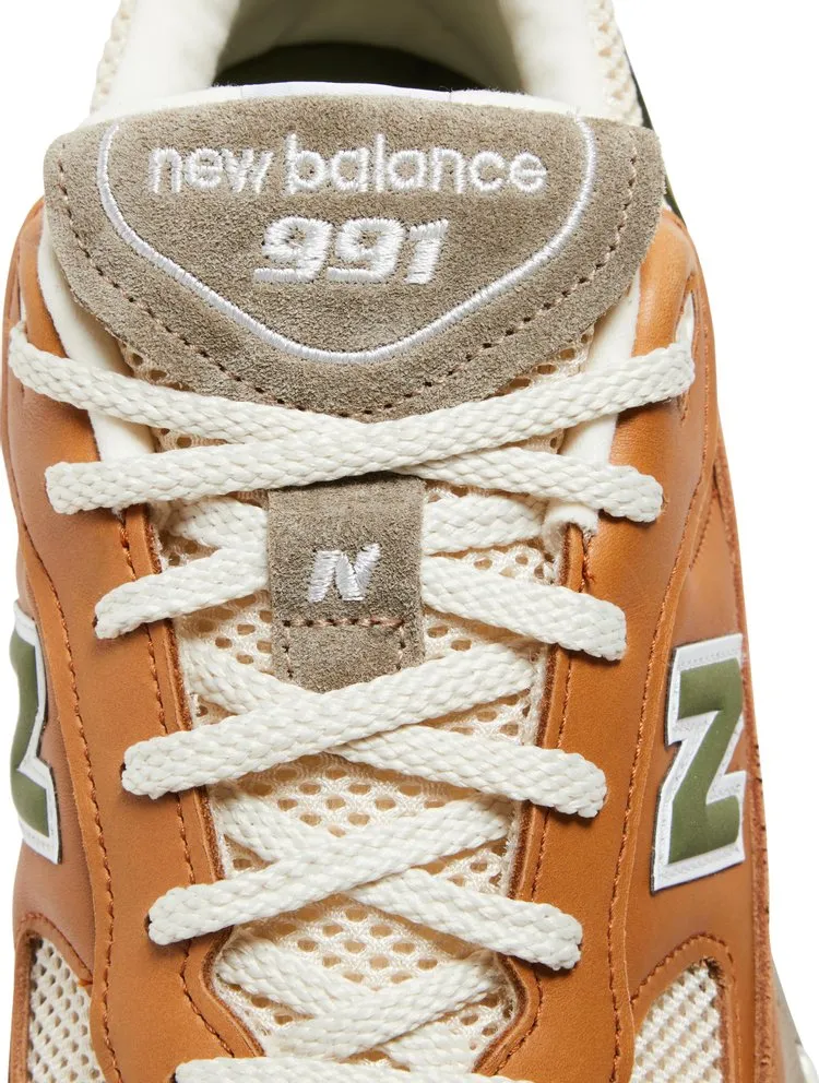 New Balance Aimé Leon Dore x 991 Made in England 'Tan' Sneakers, Tan