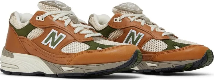 New Balance Aimé Leon Dore x Wmns 991 Made in England 'Tan' Sneakers, Tan