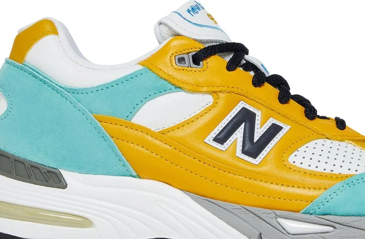 New Balance Sneakersnstuff x 991 Made in England 'Secret Colorway' Sneakers, Yellow