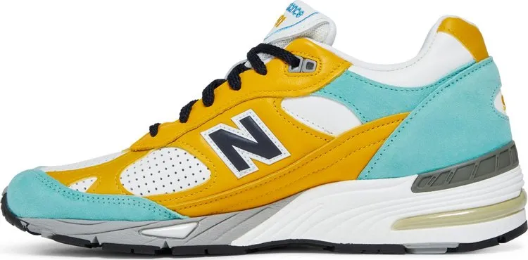 New Balance Sneakersnstuff x 991 Made in England 'Secret Colorway' Sneakers, Yellow