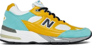 New Balance Sneakersnstuff x 991 Made in England 'Secret Colorway' Sneakers, Yellow