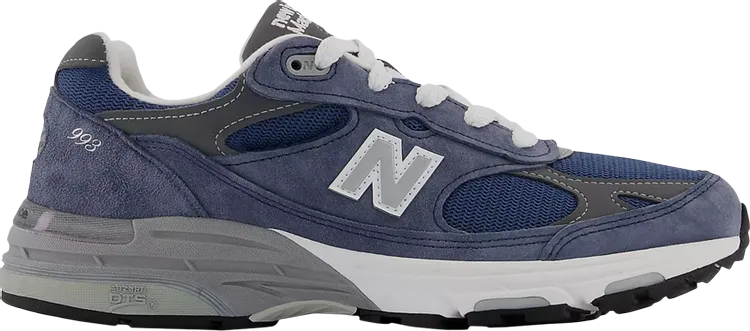 New Balance Wmns 993 Made In USA 'Arctic Grey' Sneakers, Purple