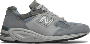 New Balance WTAPS x 990v2 Made In USA 'Grey' Sneakers, Green