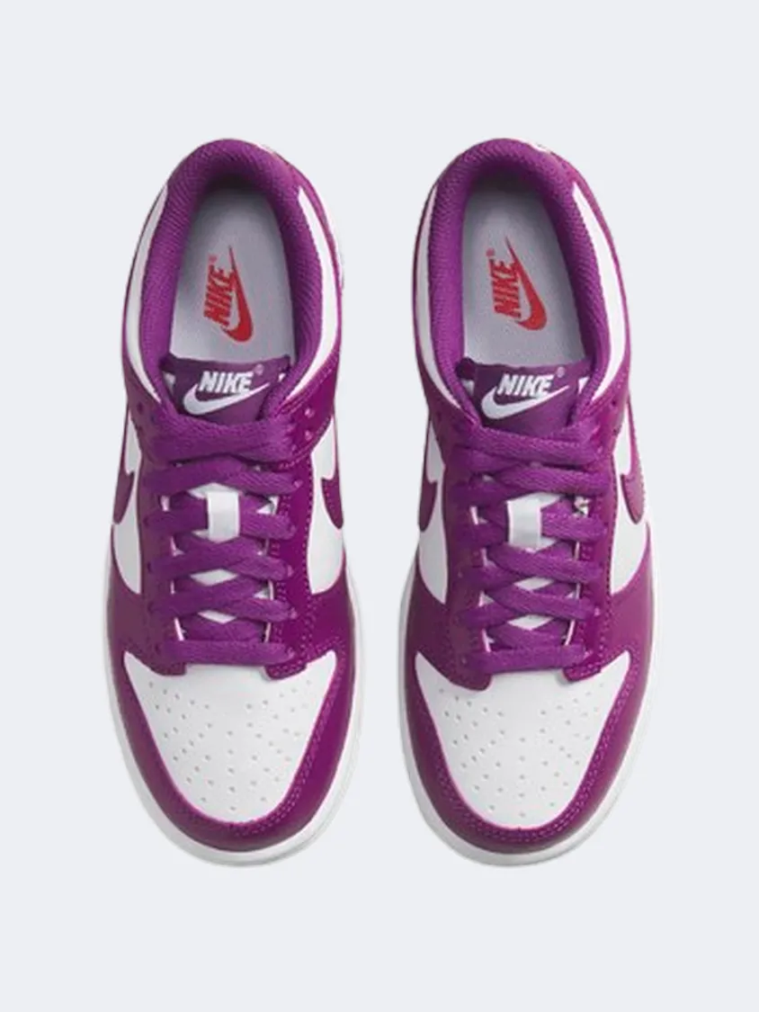 Nike Dunk Gs-Girls Lifestyle Shoes White/Viotech