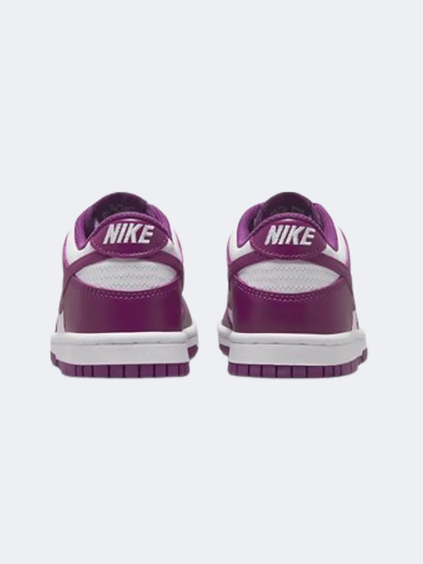 Nike Dunk Gs-Girls Lifestyle Shoes White/Viotech